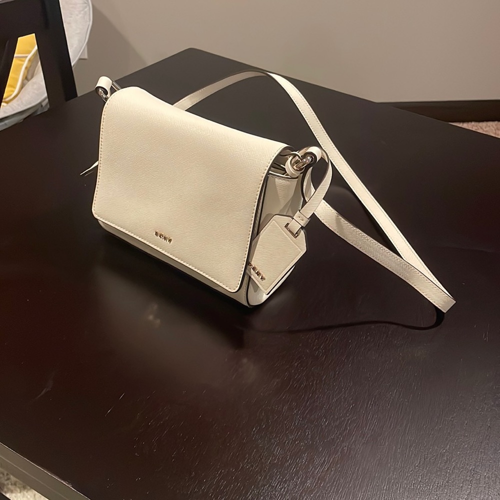 NWOT DKNY Ivory Purse